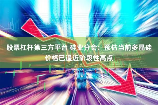股票杠杆第三方平台 硅业分会：预估当前多晶硅价格已逼近阶段性高点